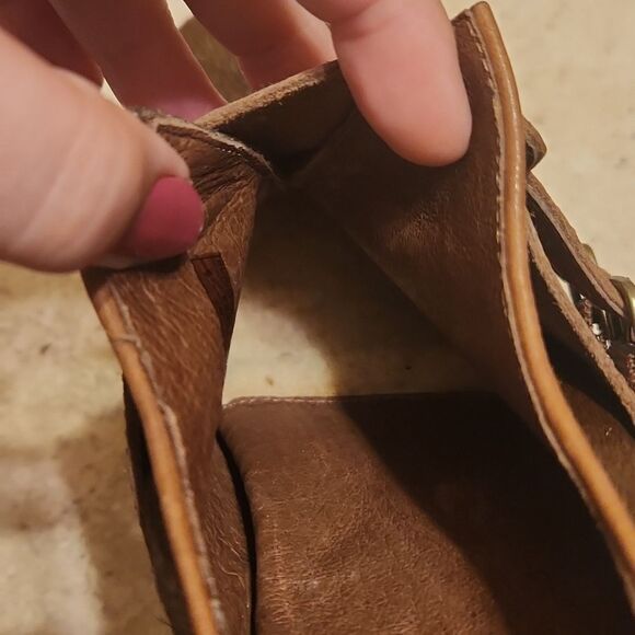 Ugg "Illana" Brown Pony Hair Platform High Heel Studded Sherpa Boots Size 7 - Picture 8 of 13